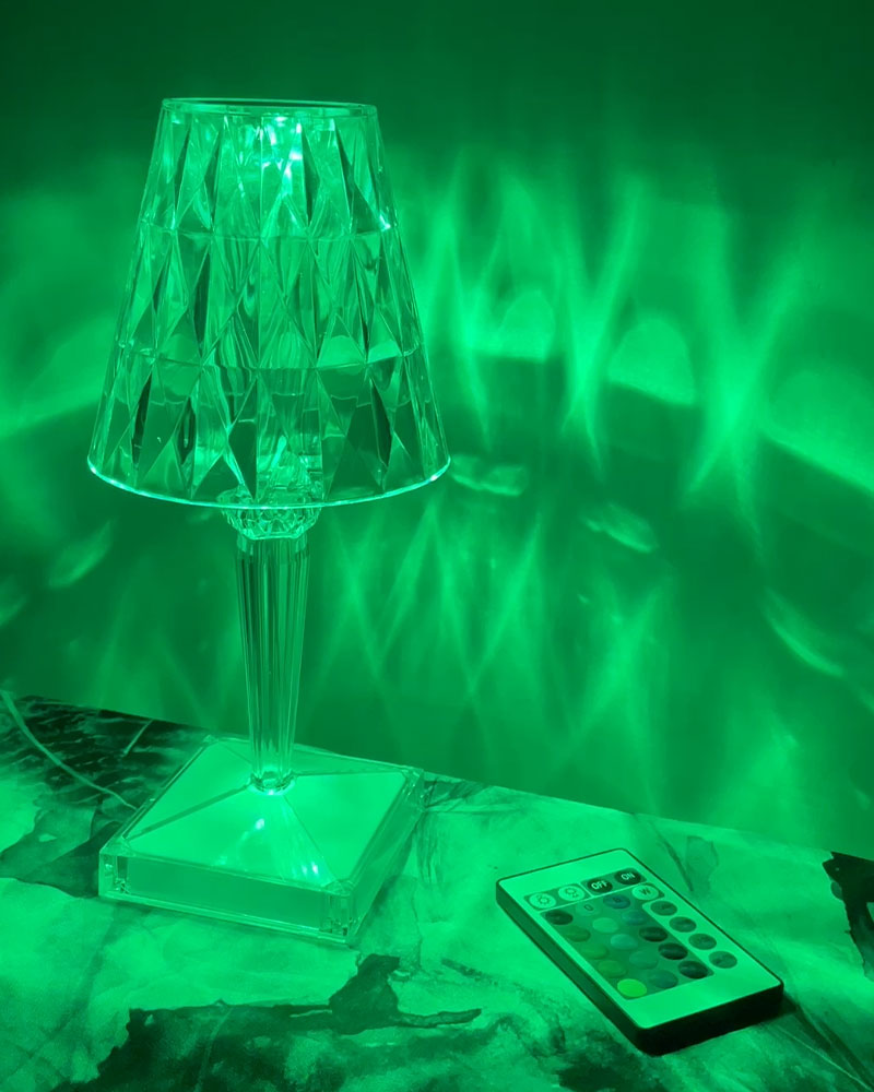 Lampe de Table en cristal