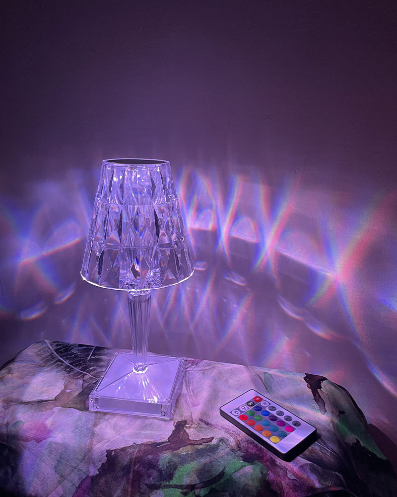Lampe de Table en cristal